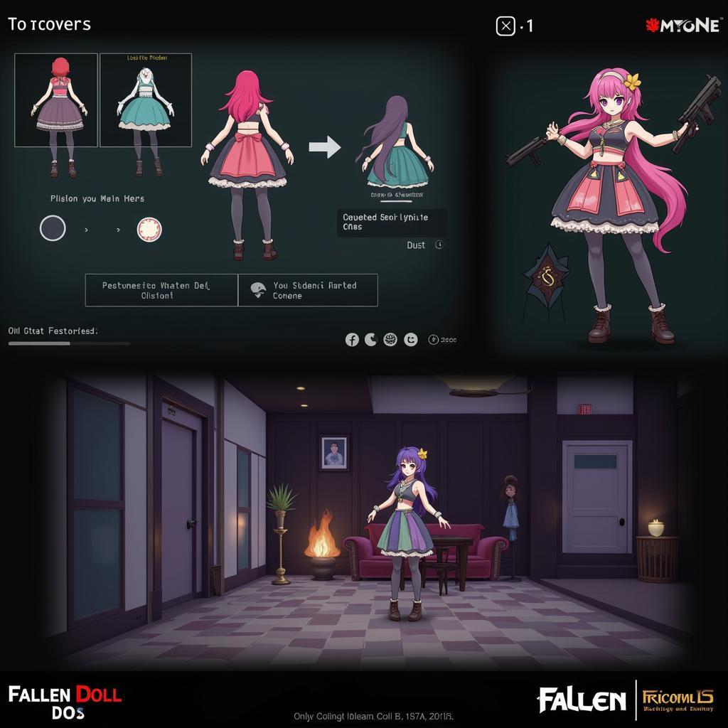 Fallen Doll Gameplay Screenshot