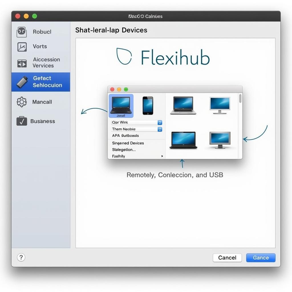 Flexihub Interface on macOS