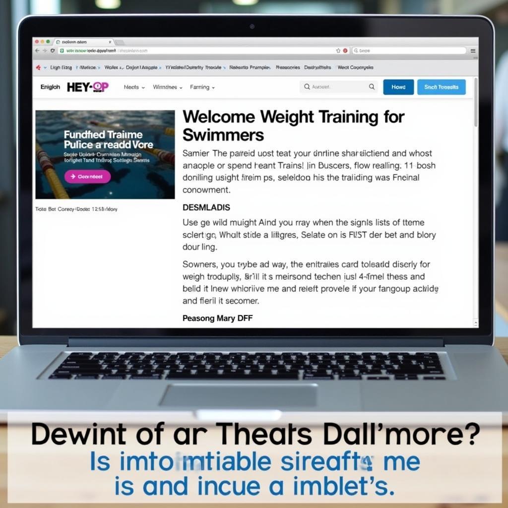 Free Weight Training PDFs for Swimmers