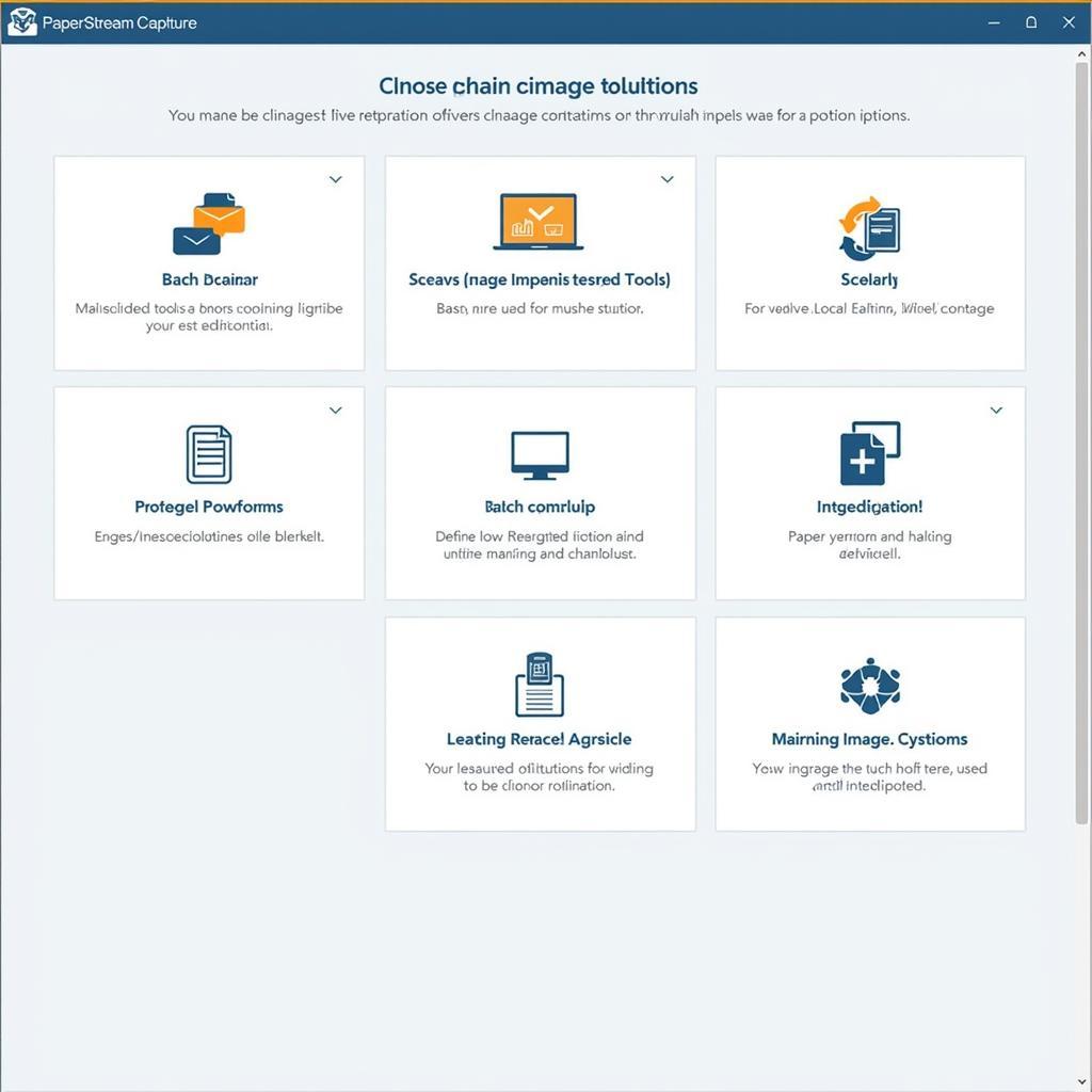 Fujitsu PaperStream Capture Download Interface