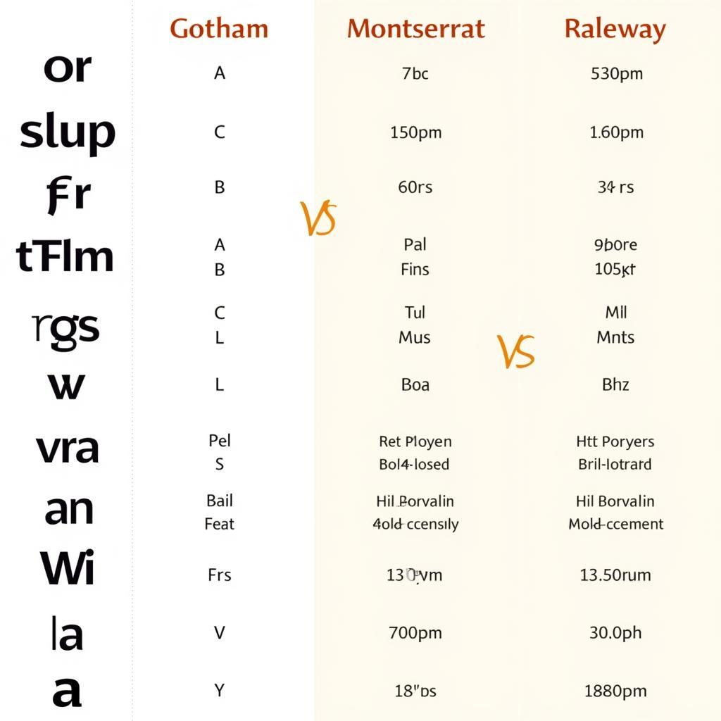 Comparison of Gotham Font with Free Alternatives