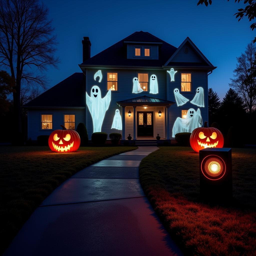 Digital Halloween Decorations: Transforming Your Space with Spooky Projections and Sounds