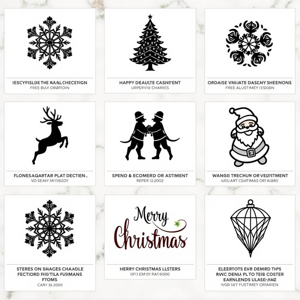 High-Quality Free Christmas SVG Examples