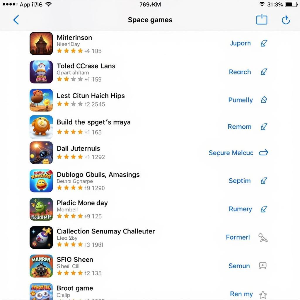 Searching Milky Way Games on the iOS App Store