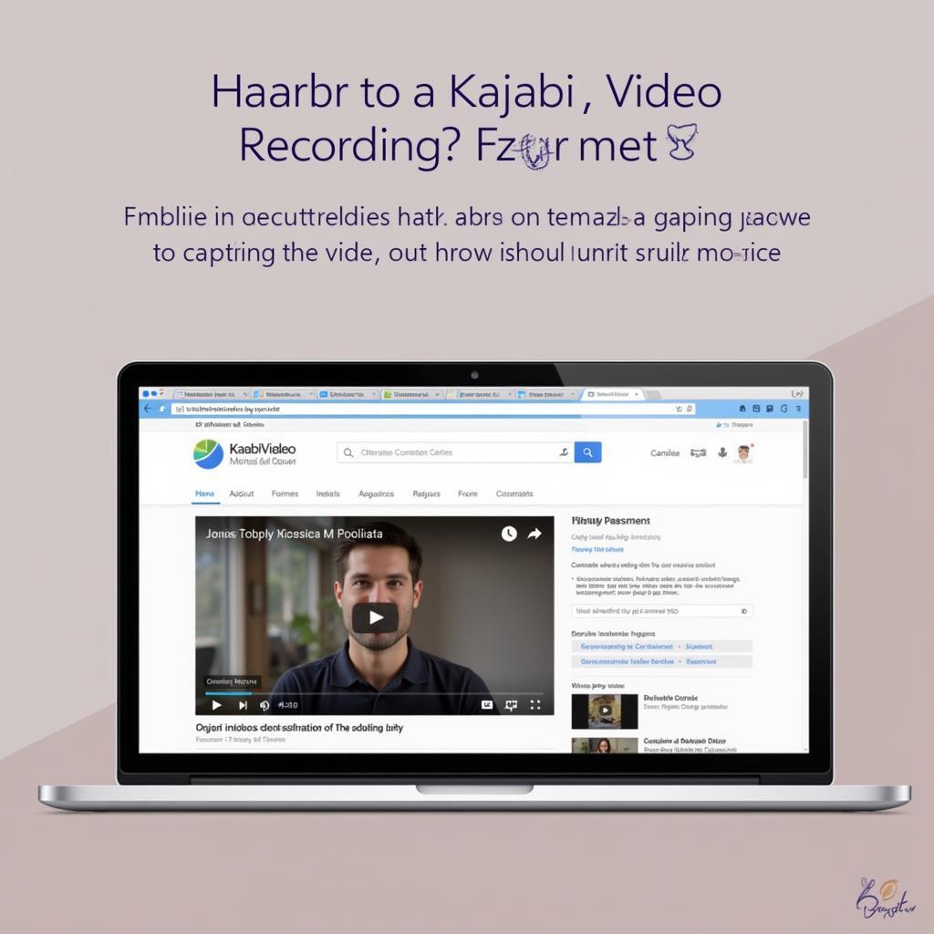 Screen Recording Kajabi Videos