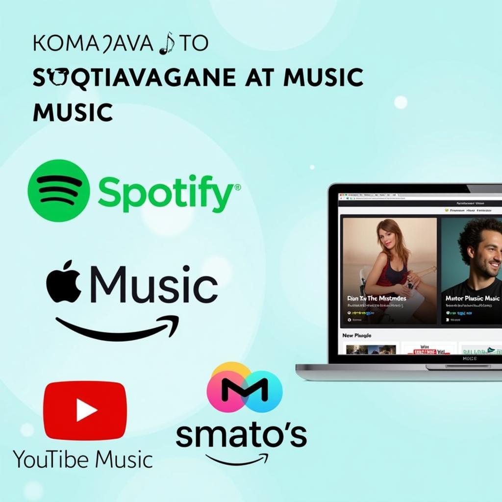 Accessing Komasava on Legal Music Platforms