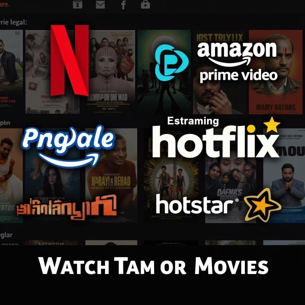 Legal Tamil Movie Streaming Platforms