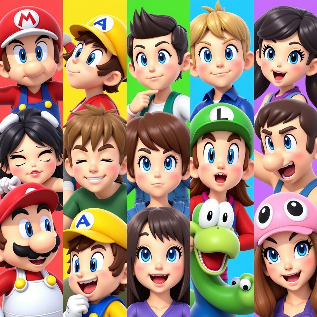 Mario Party 9 Character Roster