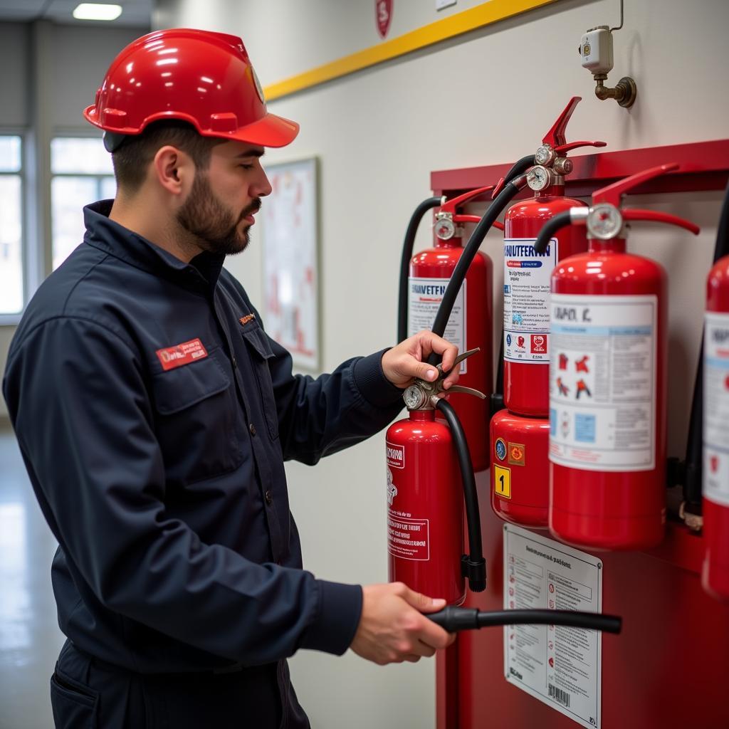 NFPA 10 Portable Fire Extinguisher Inspection