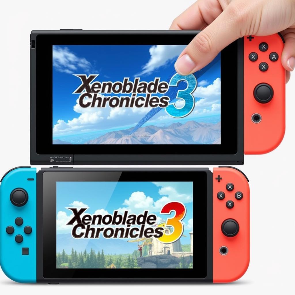 Nintendo Switch Gameplay of Xenoblade Chronicles 3