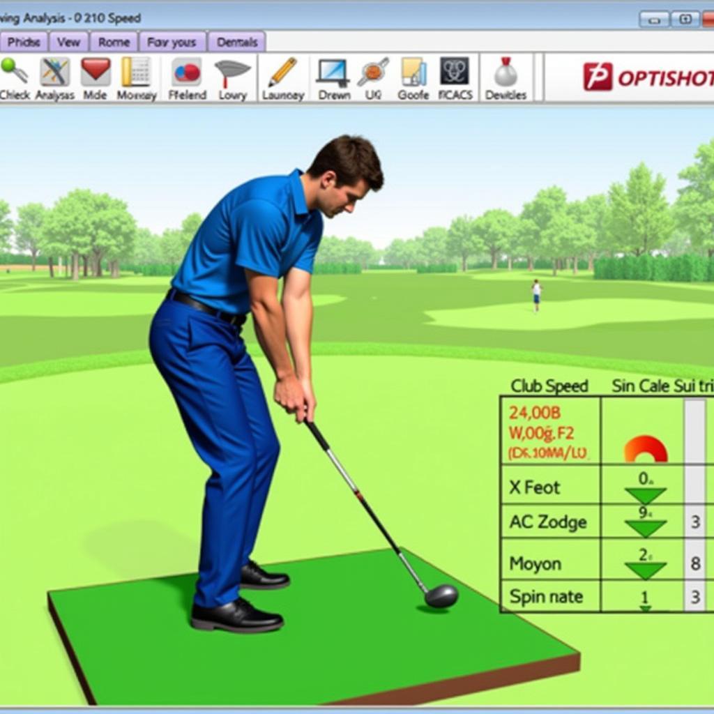 OptiShot 2 Swing Analysis Data