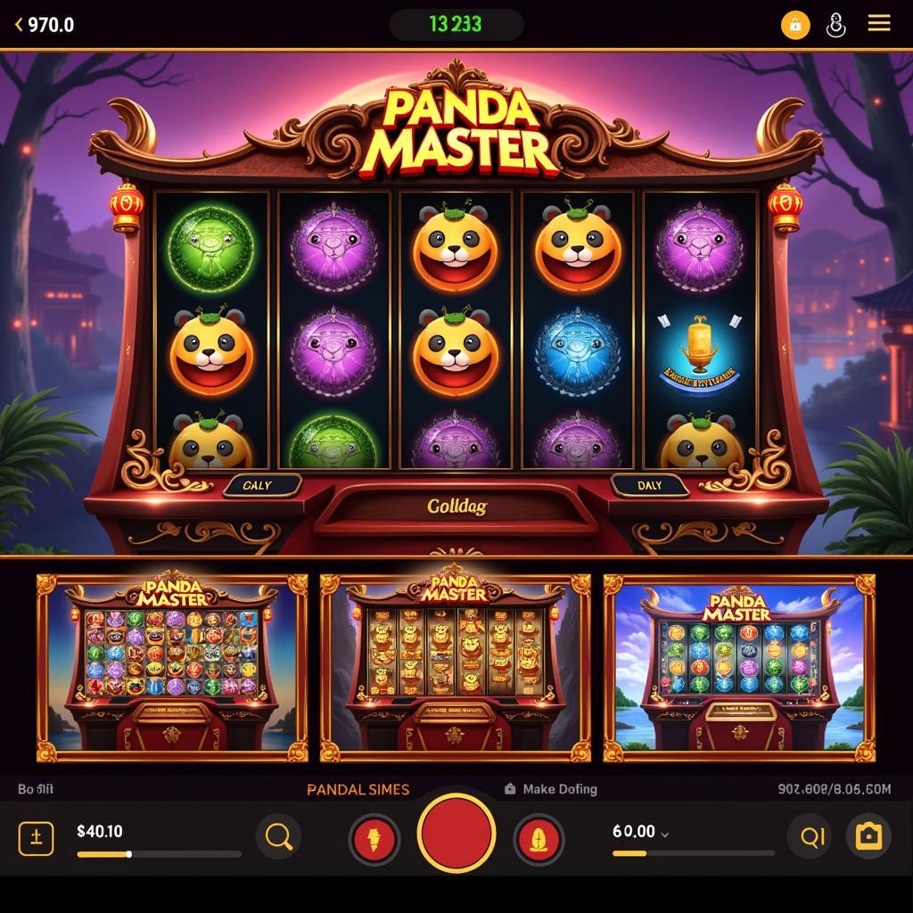 Panda Master Gameplay Screenshot