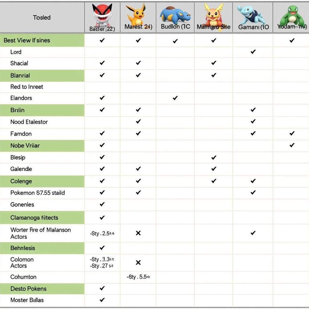 Comparison of Different Pokemon Altered Versions