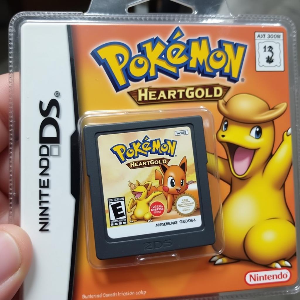 Pokemon HeartGold Nintendo DS Cartridge