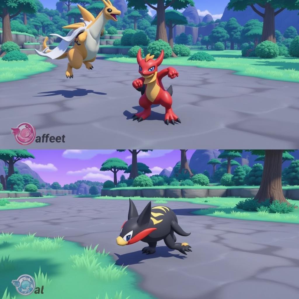 Pokemon Ultra Violet Gameplay Screenshot