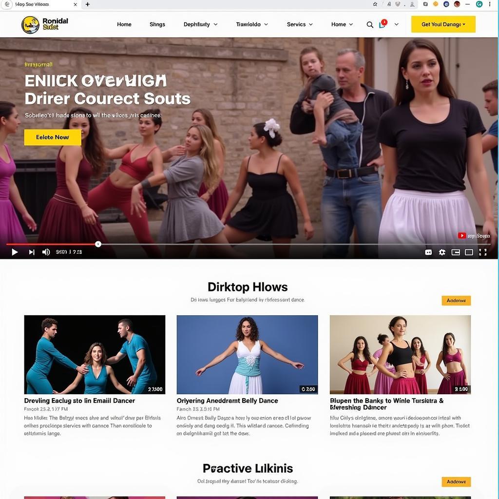 Premium Belly Dance Video Platforms