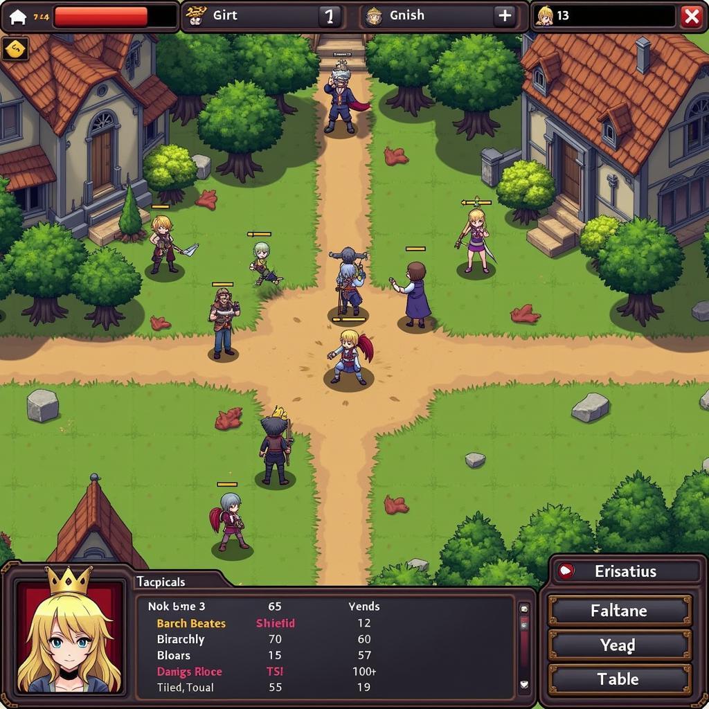 Princess Reconquista Gameplay Screenshot