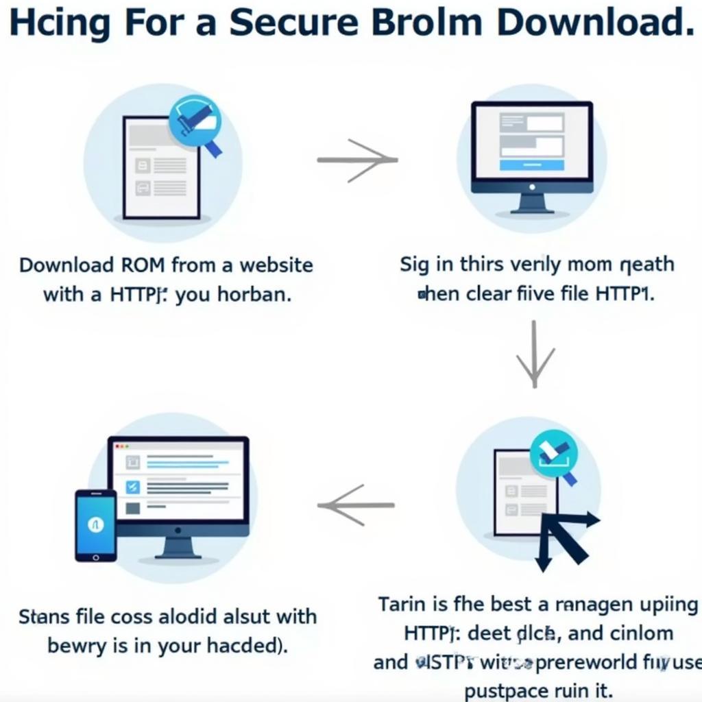 Secure ROM Download Process