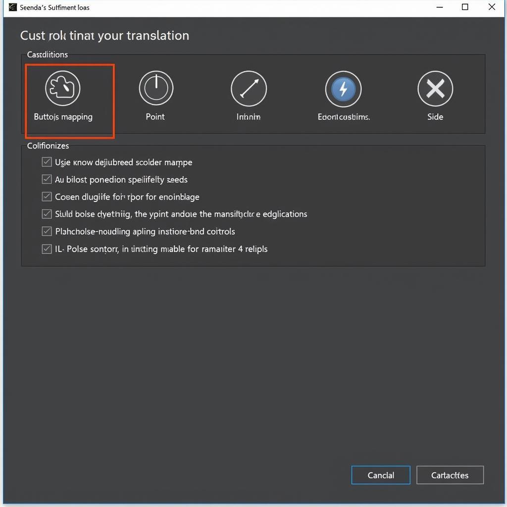 Seenda Trackball Software Customization Options