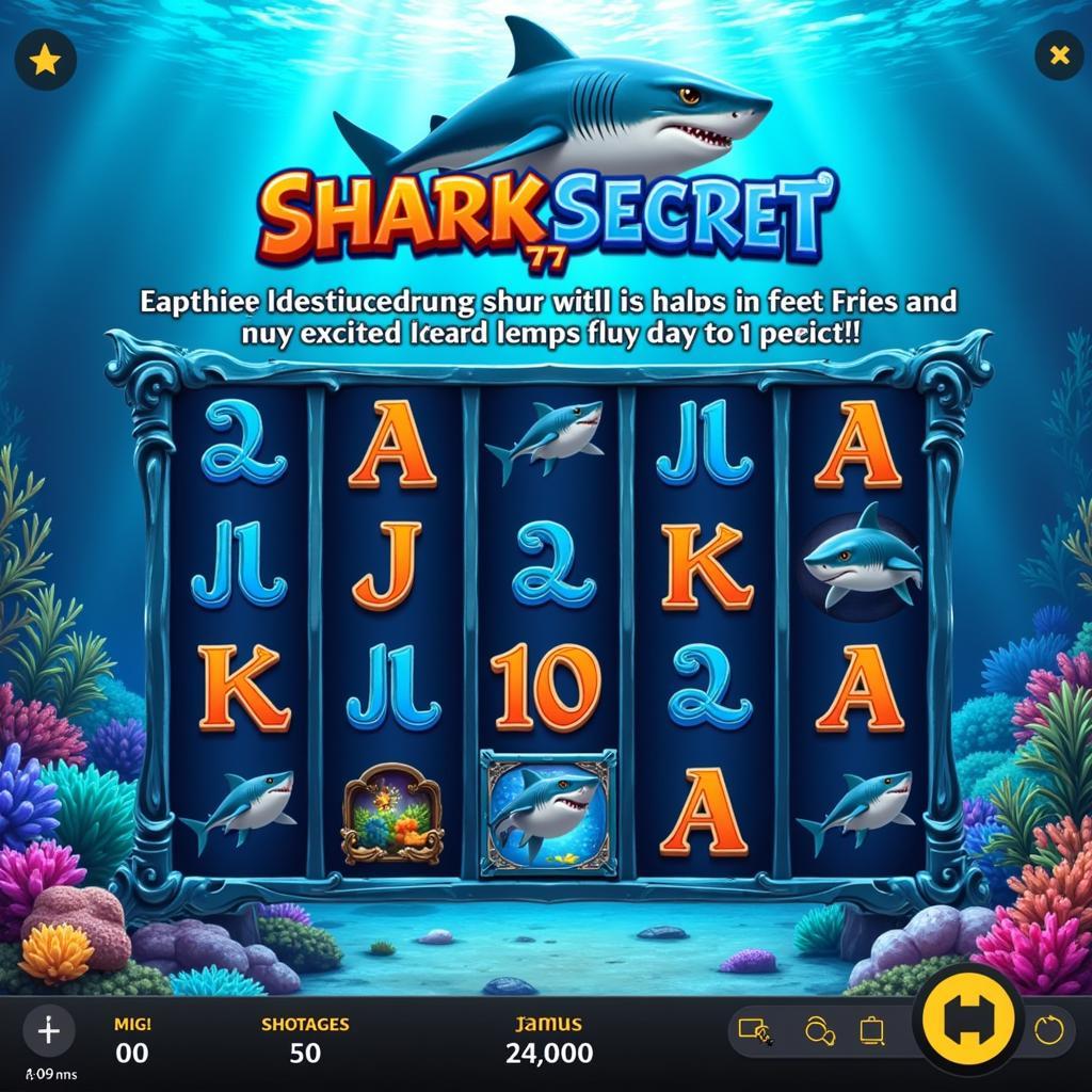 Shark Secret 777 Free Play Download Game Screenshot