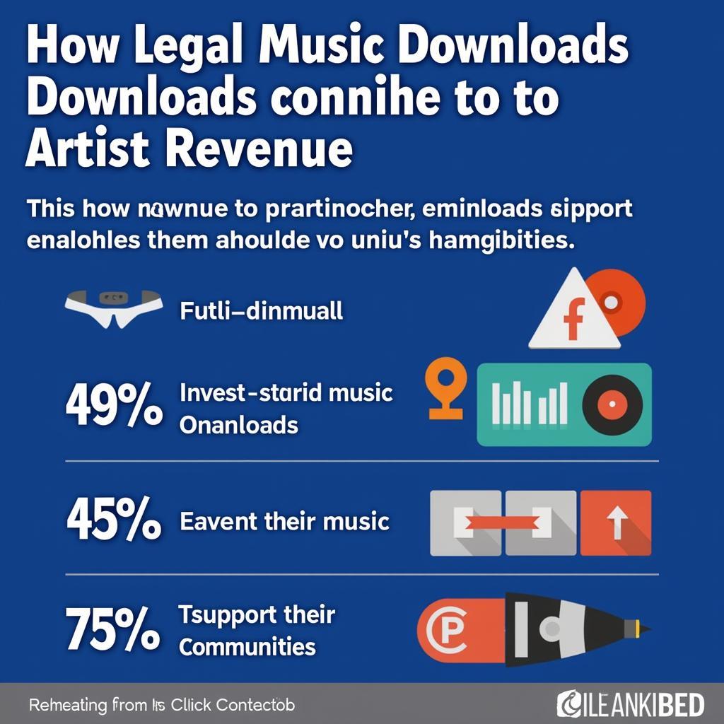 The impact of supporting artists through legal music downloads.