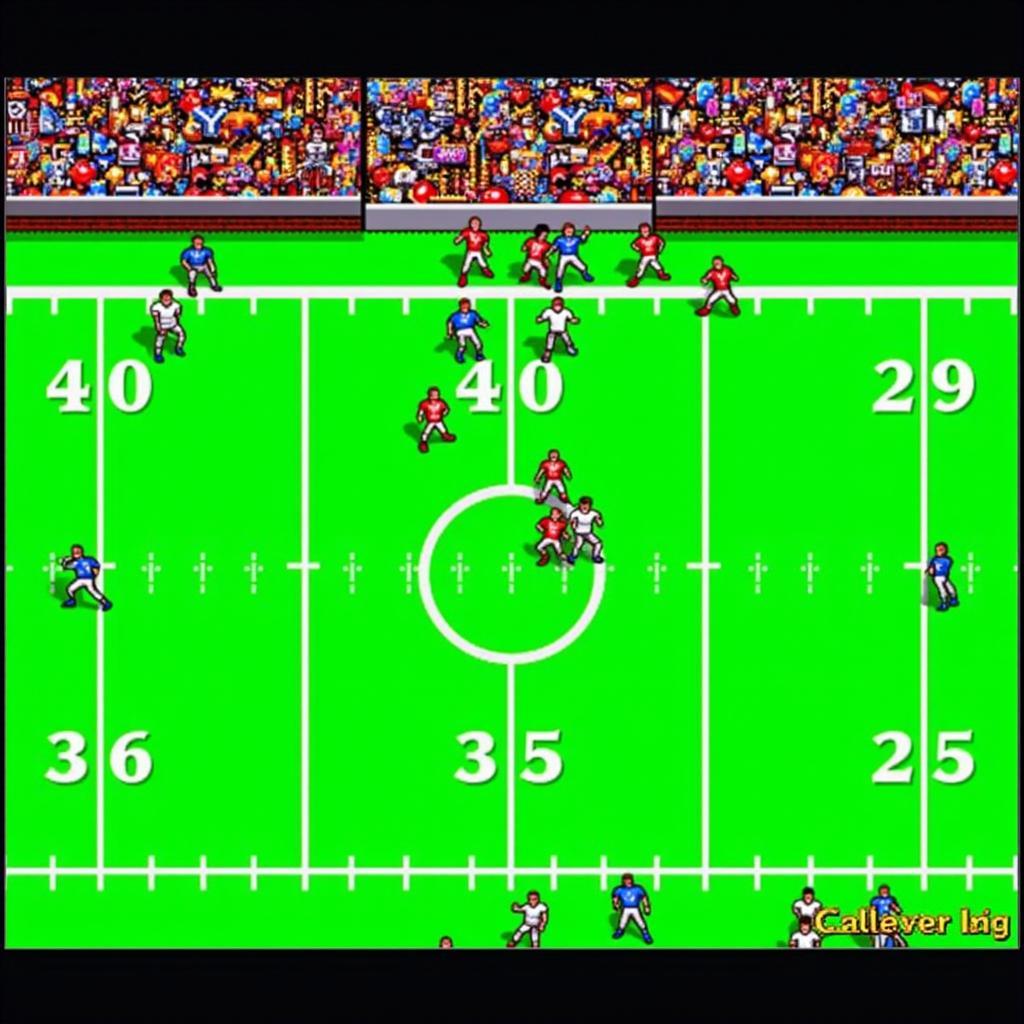 Tecmo Super Bowl Gameplay Screenshot