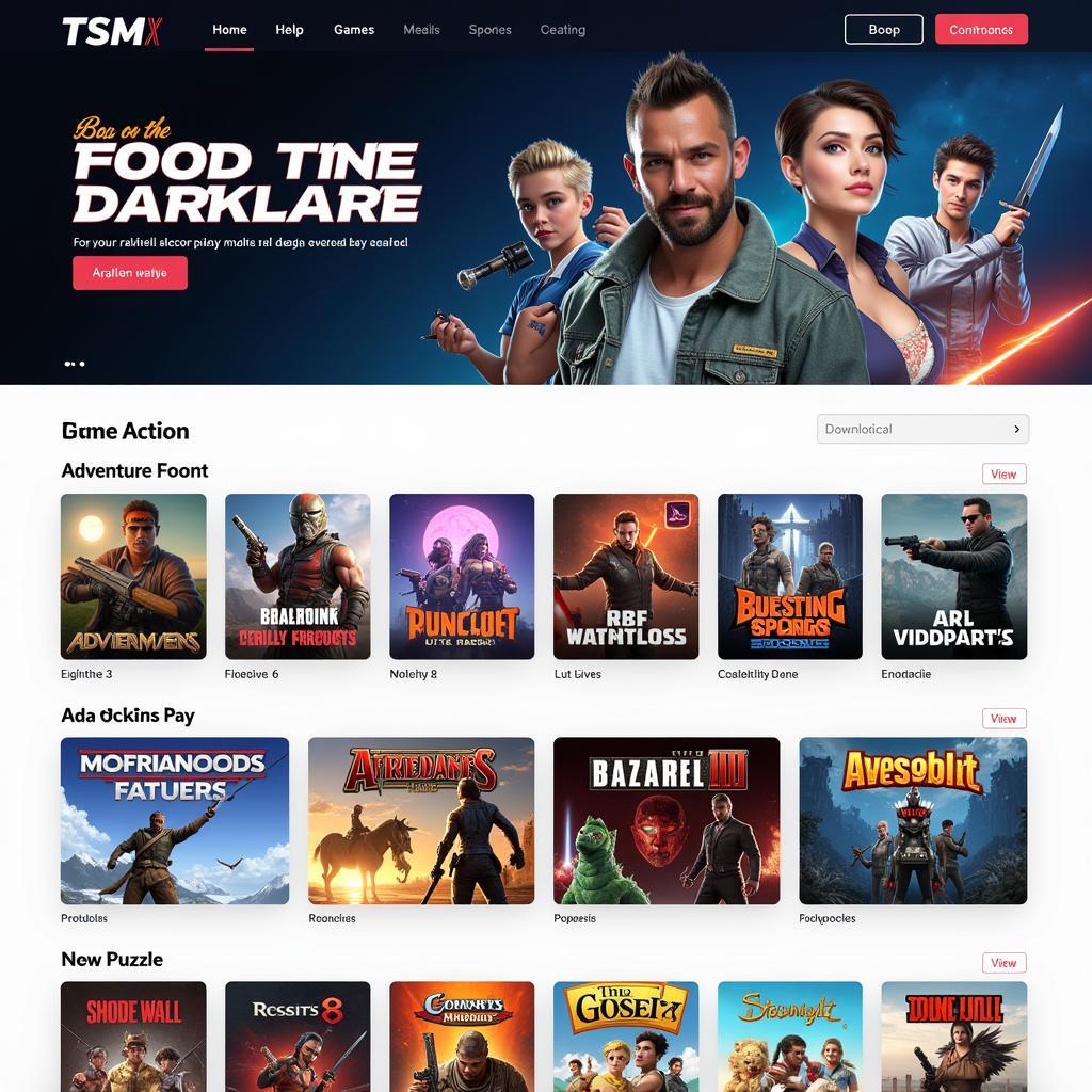 TSM Download Game Categories