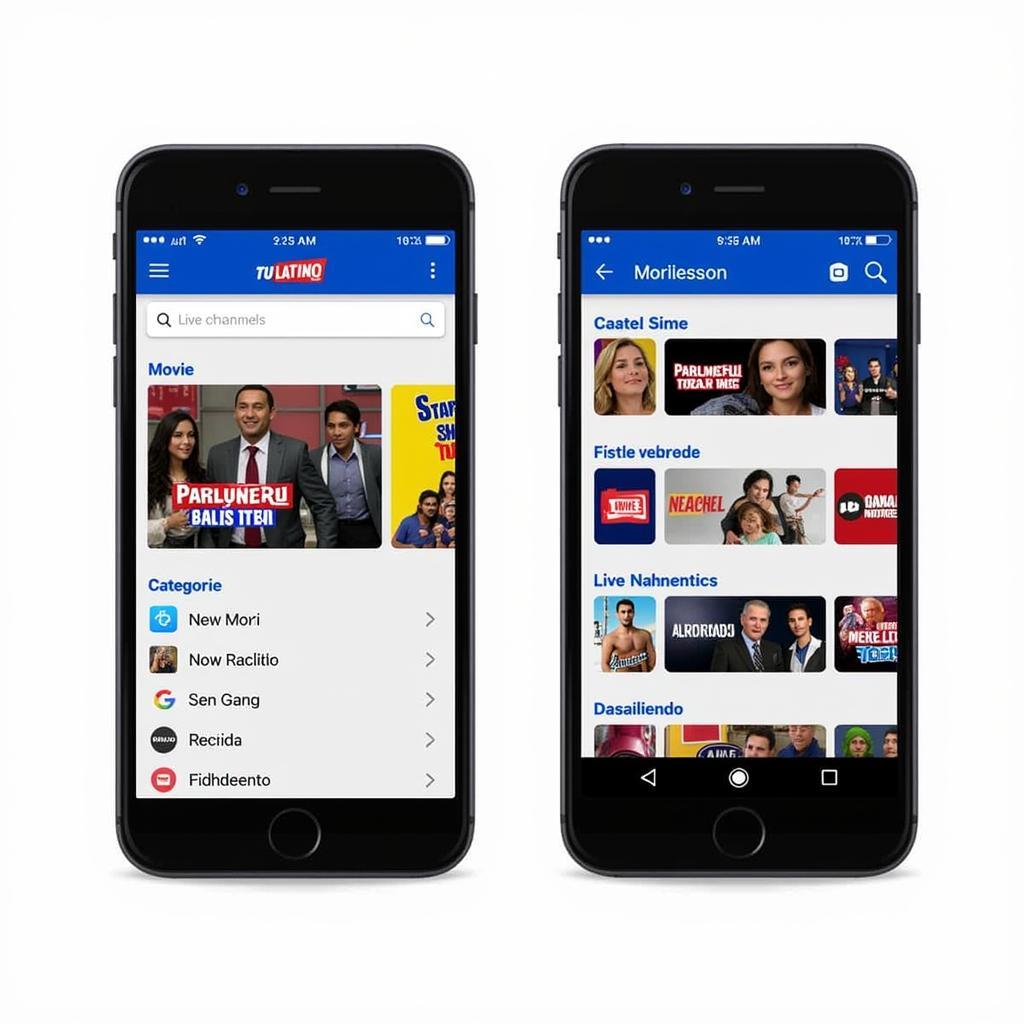 Tu Latino TV APK Download Interface