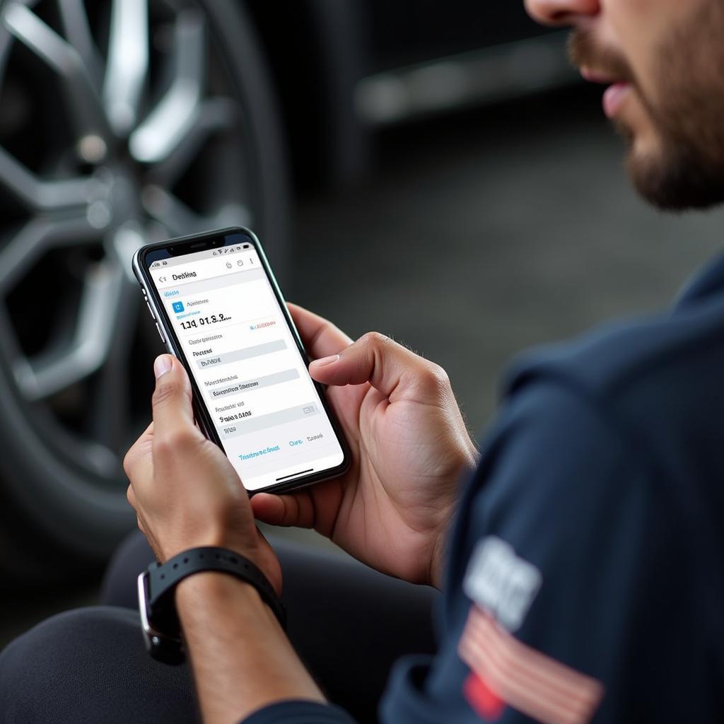 Vehicle Maintenance Software Mobile App