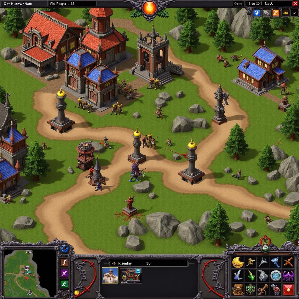 Warcraft II: Tides of Darkness Gameplay Screenshot