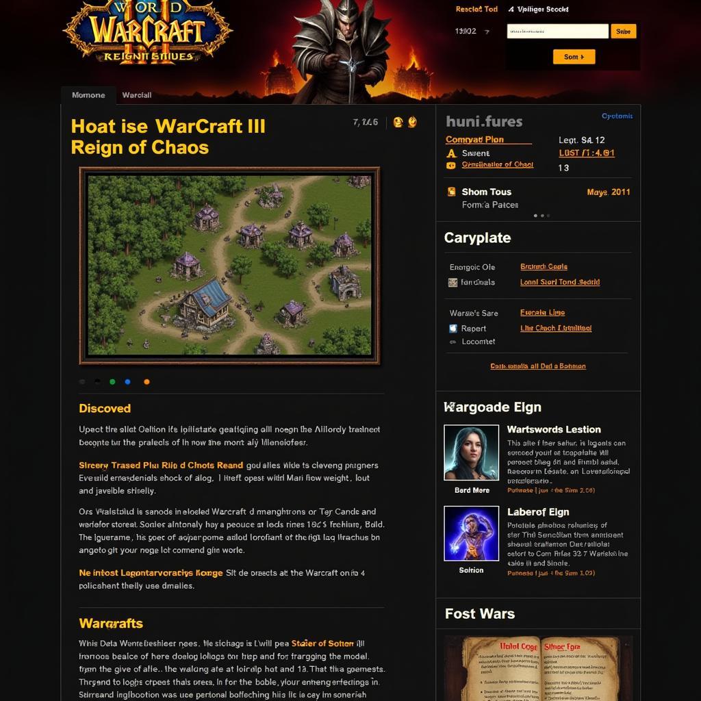 Warcraft III: Reign of Chaos Gameplay