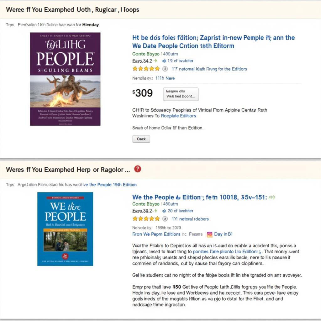 Online Platforms Selling We the People 14th Edition