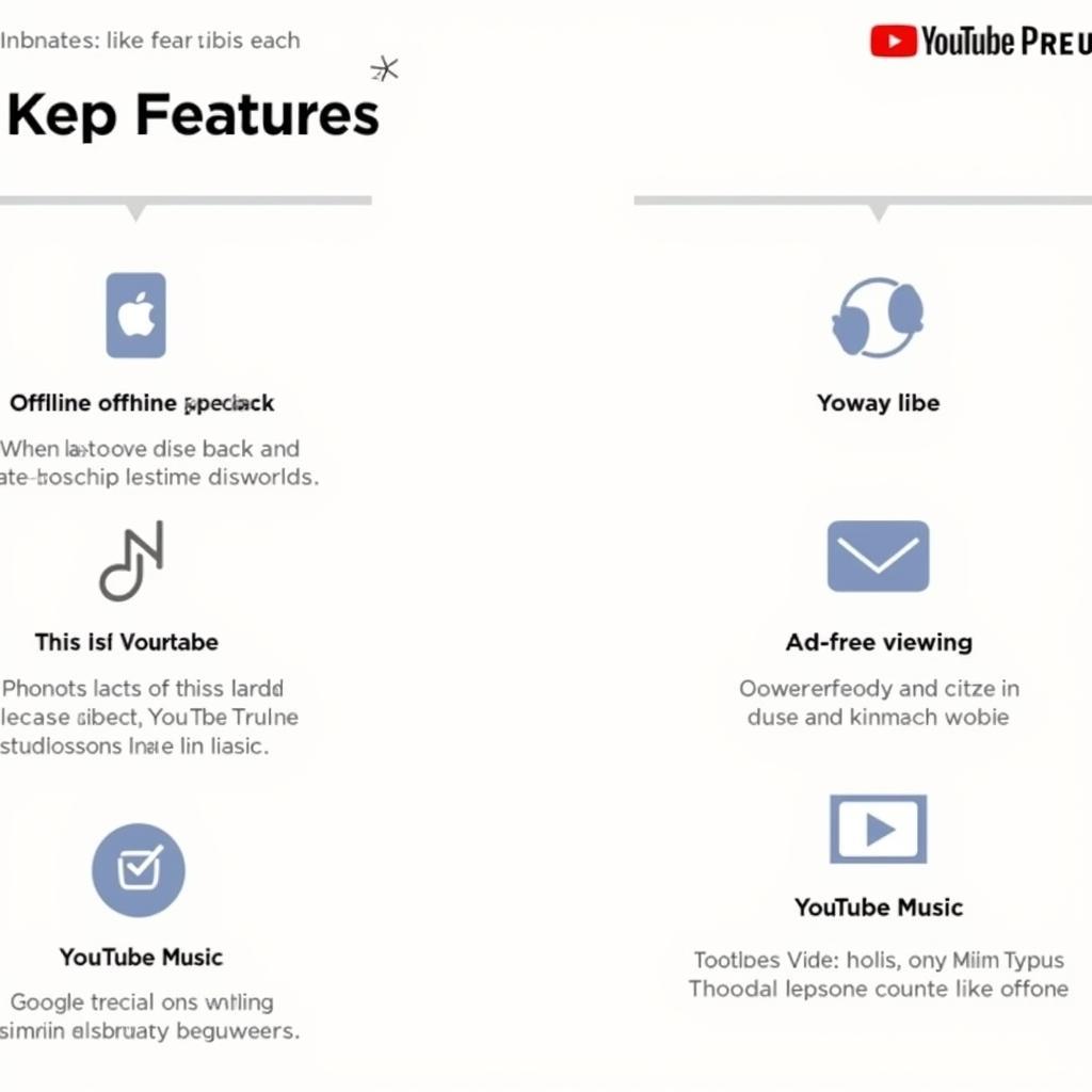 Youtube Premium Features